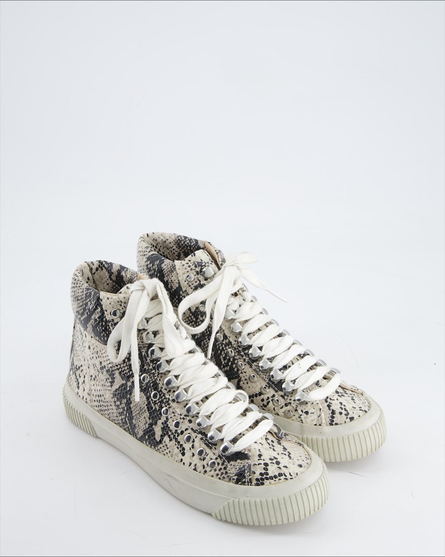 Diesel trainers Leather Black Eu 37