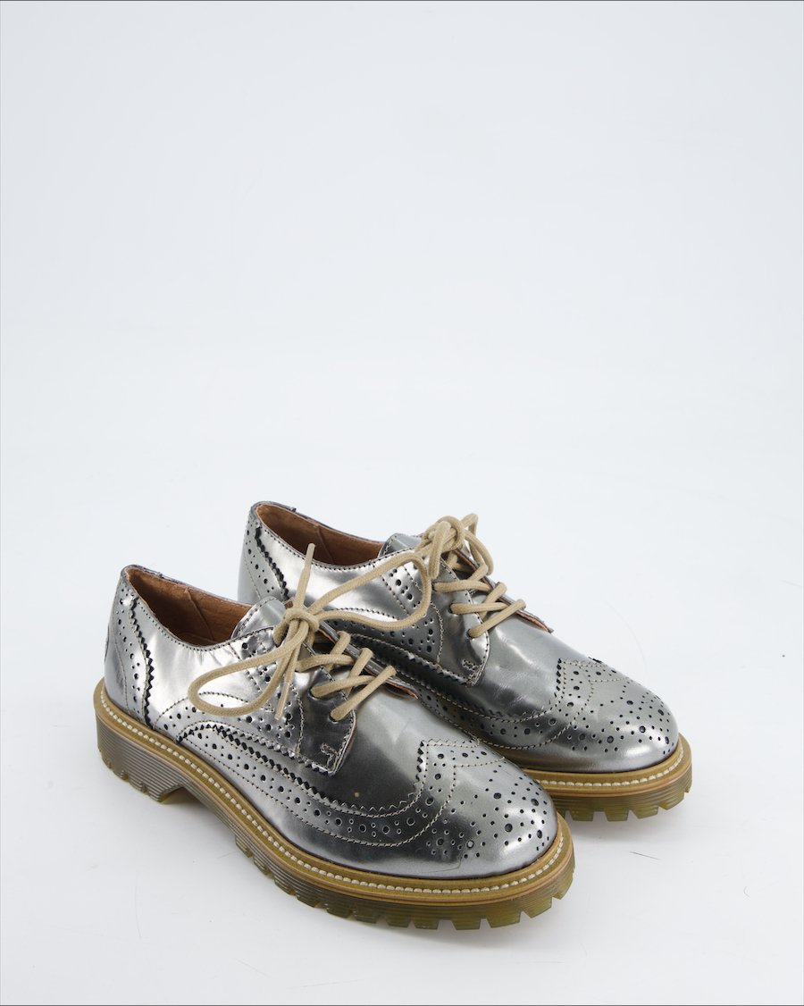 Bronx Trainers Leather Silver Eu 37