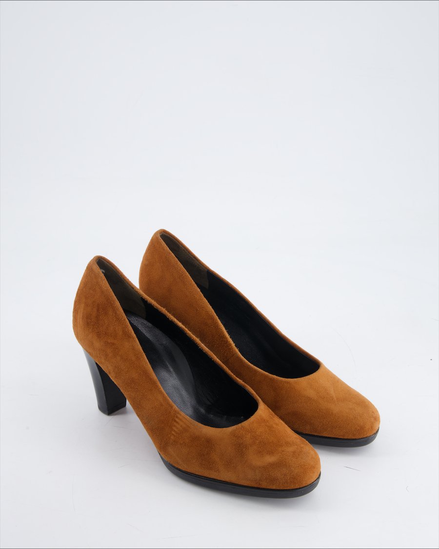 Paul Green Heels Suede Brown Eu 37