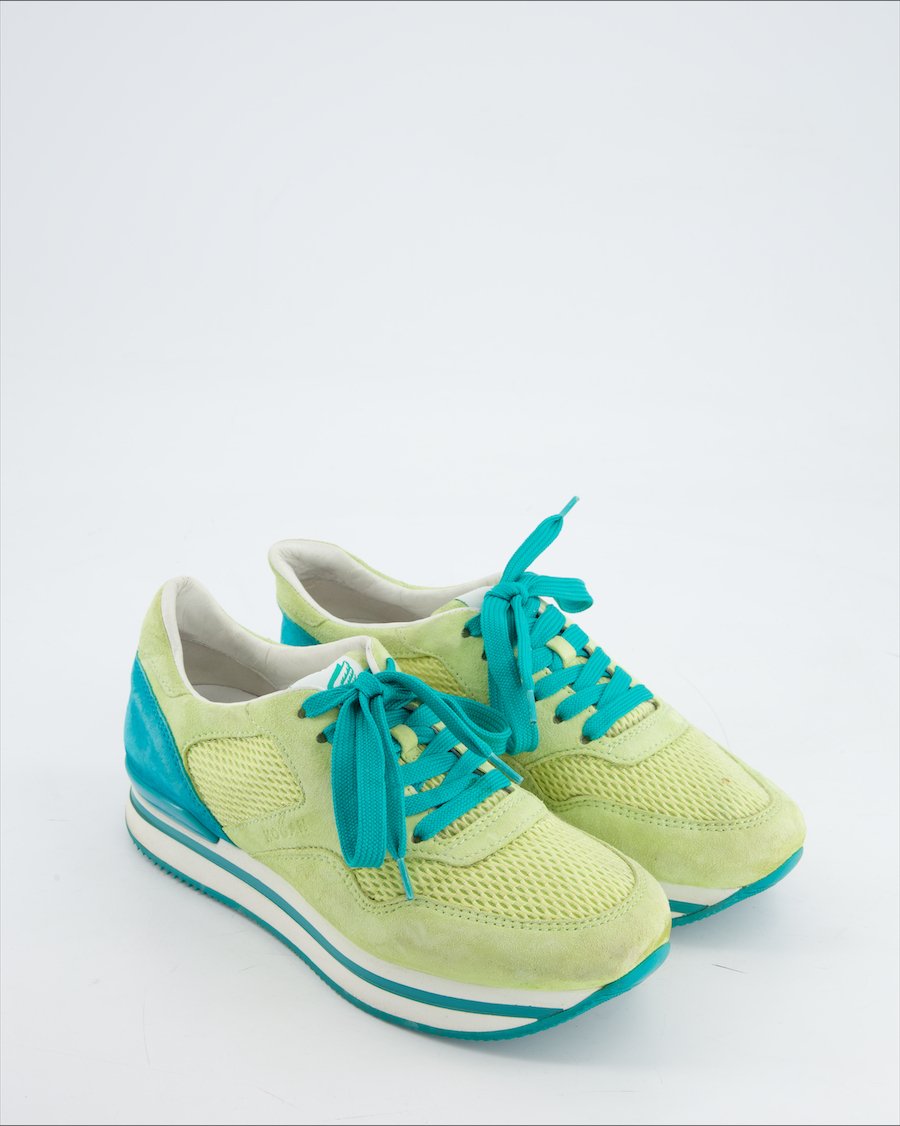 Hogan Trainers Suede Green Eu 37.5