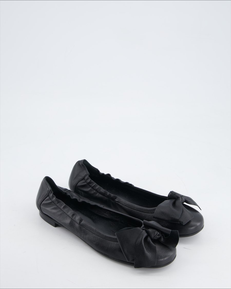 Cambeni Flats Leather Black Eu 37