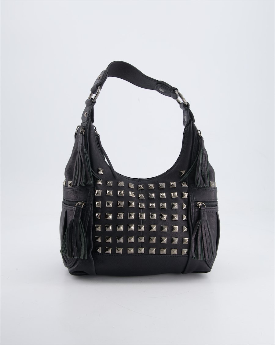 Avant Premiere Shoulder Bag Leather Black