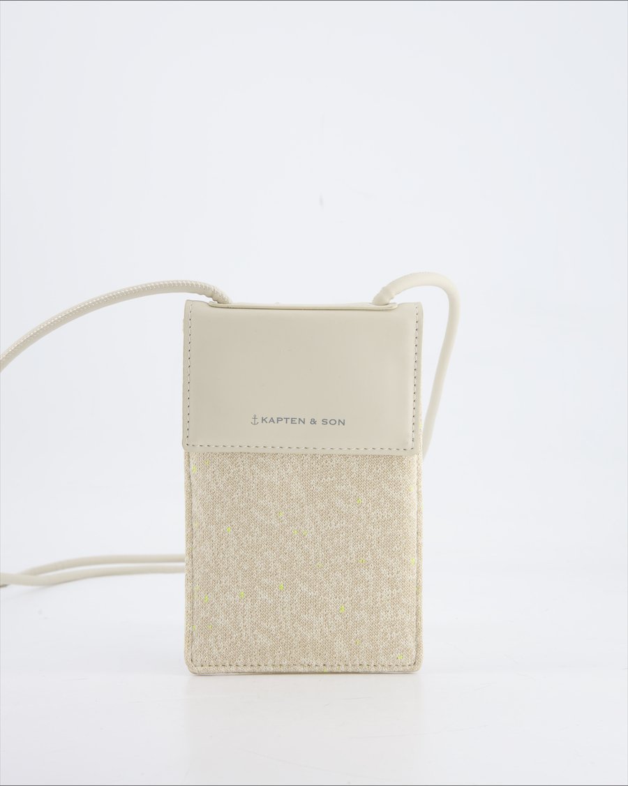 Kapten & Son Crossbody Bag Leather Beige