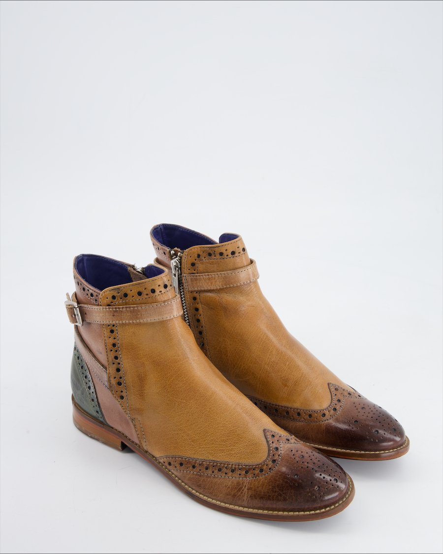 Melvin & Hamilton Boots Leather Brown Eu 37