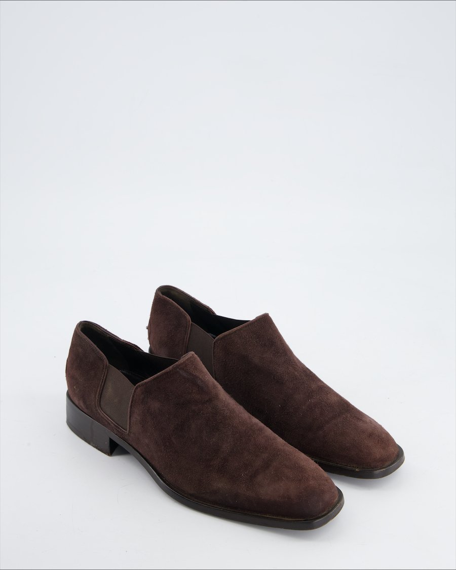 Tod's Flats Suede Brown Eu 36,5