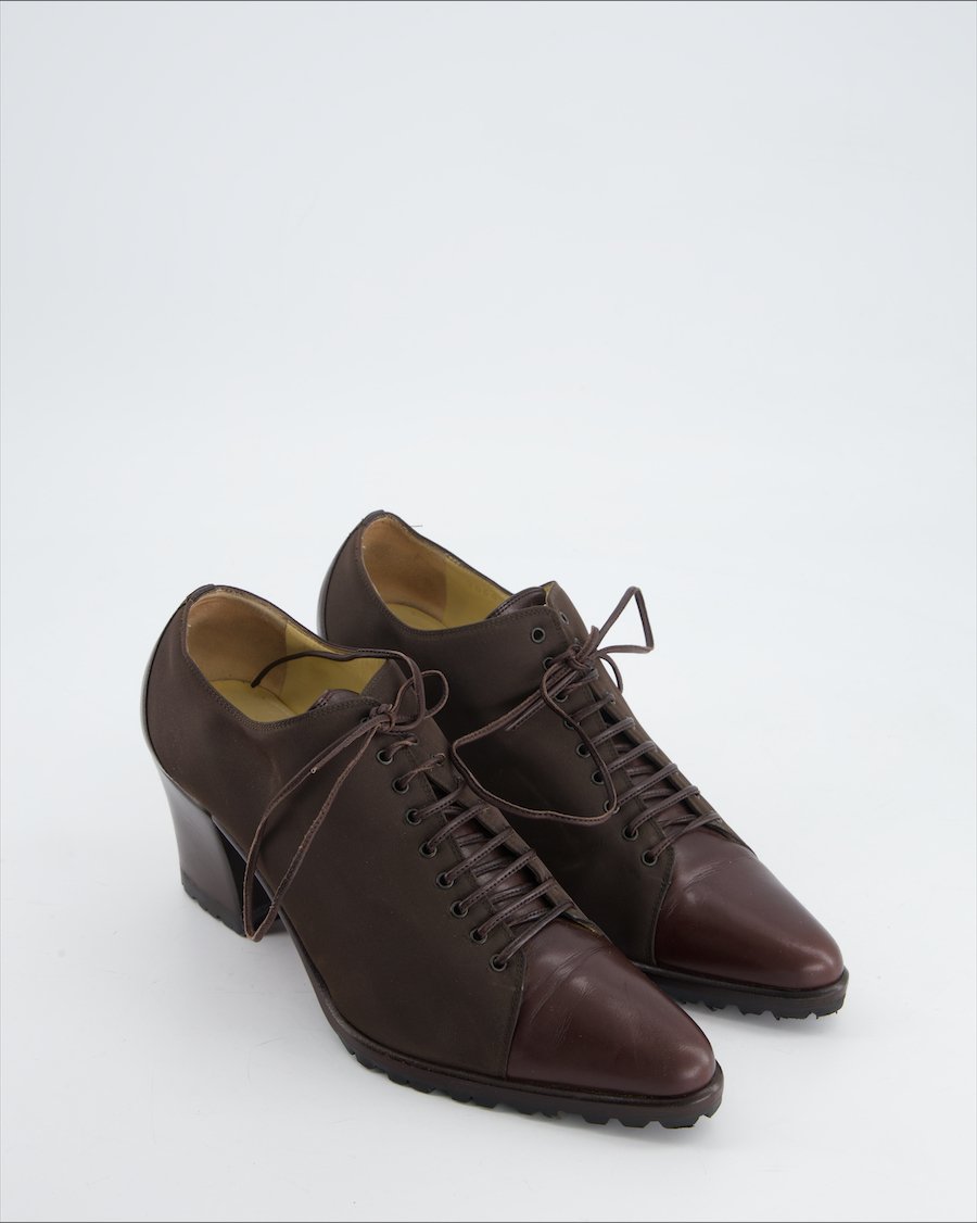 Sergio Rossi Heels Cloth Brown Eu 38