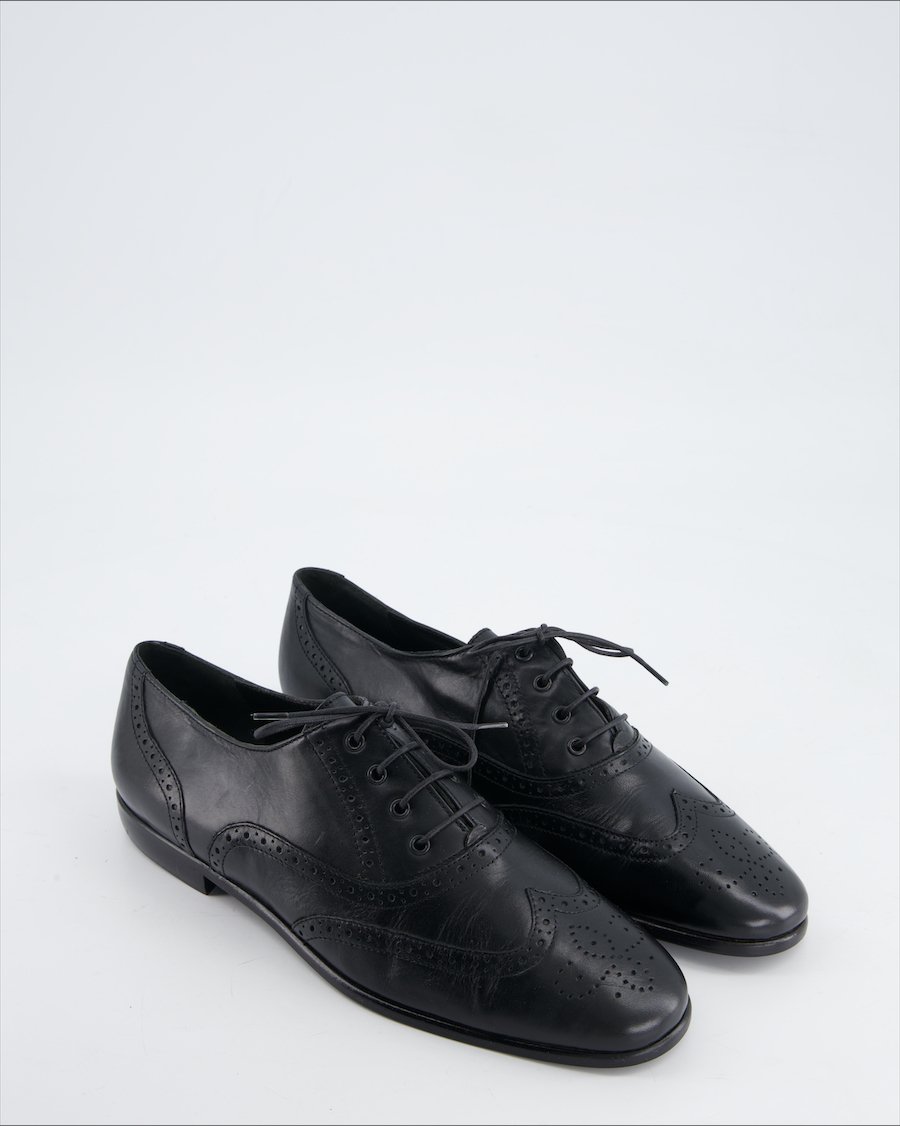 Cyrillus Flats Leather Black Eu 39