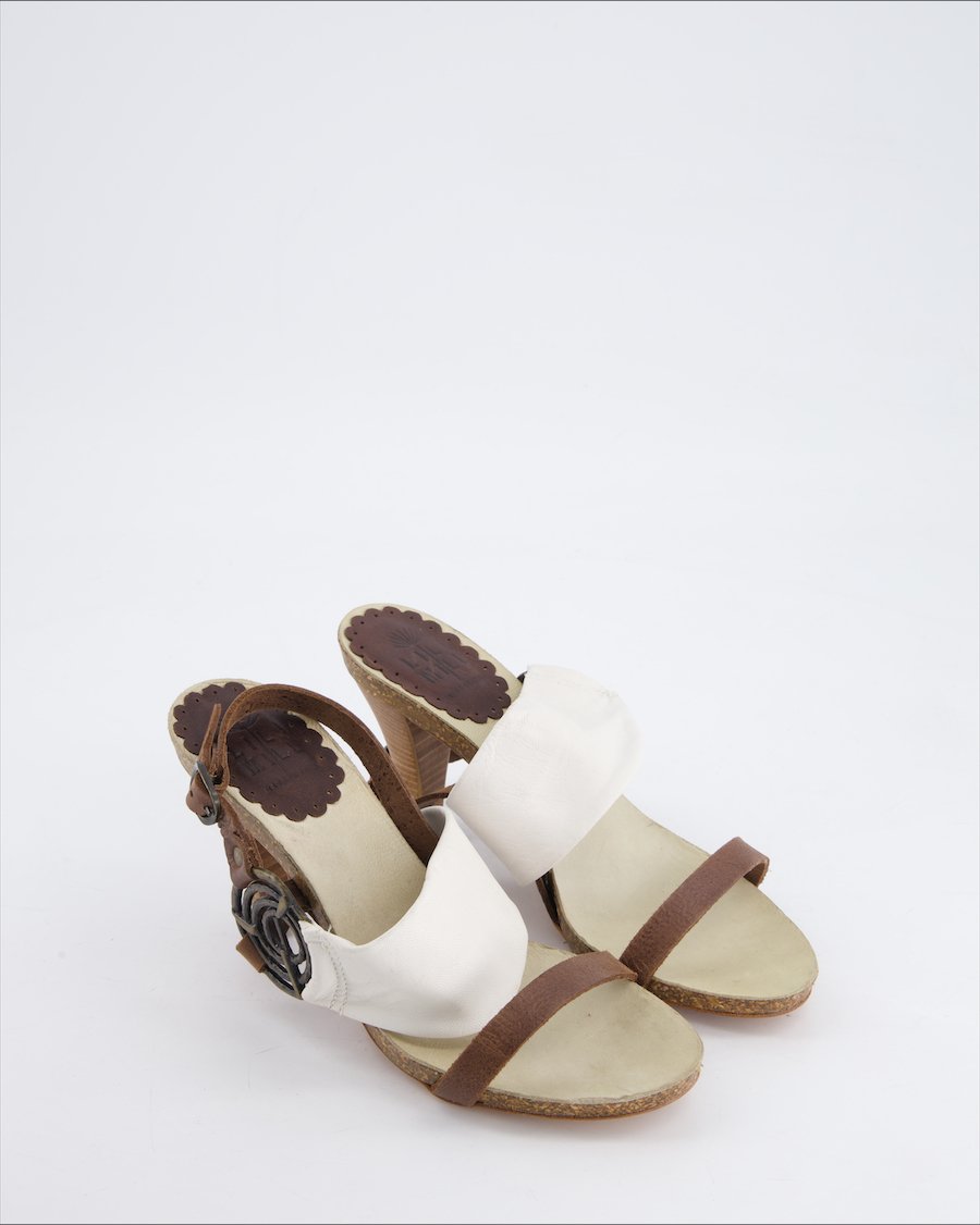 Lilimill Sandals Leather Brown Eu 37