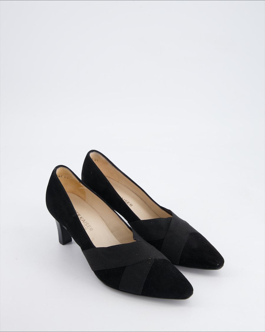 Peter Kaiser heels Suede Black Eu 36.5