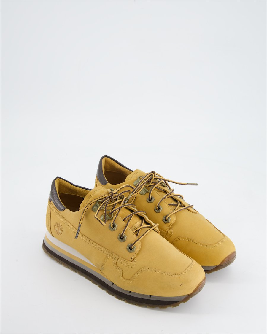 Timberland Trainers Leather Camel Eu 38