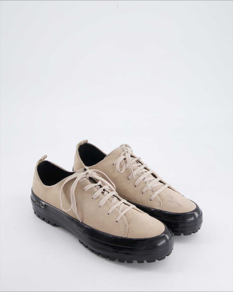 Calvin Klein Trainers Suede Beige Eu 41