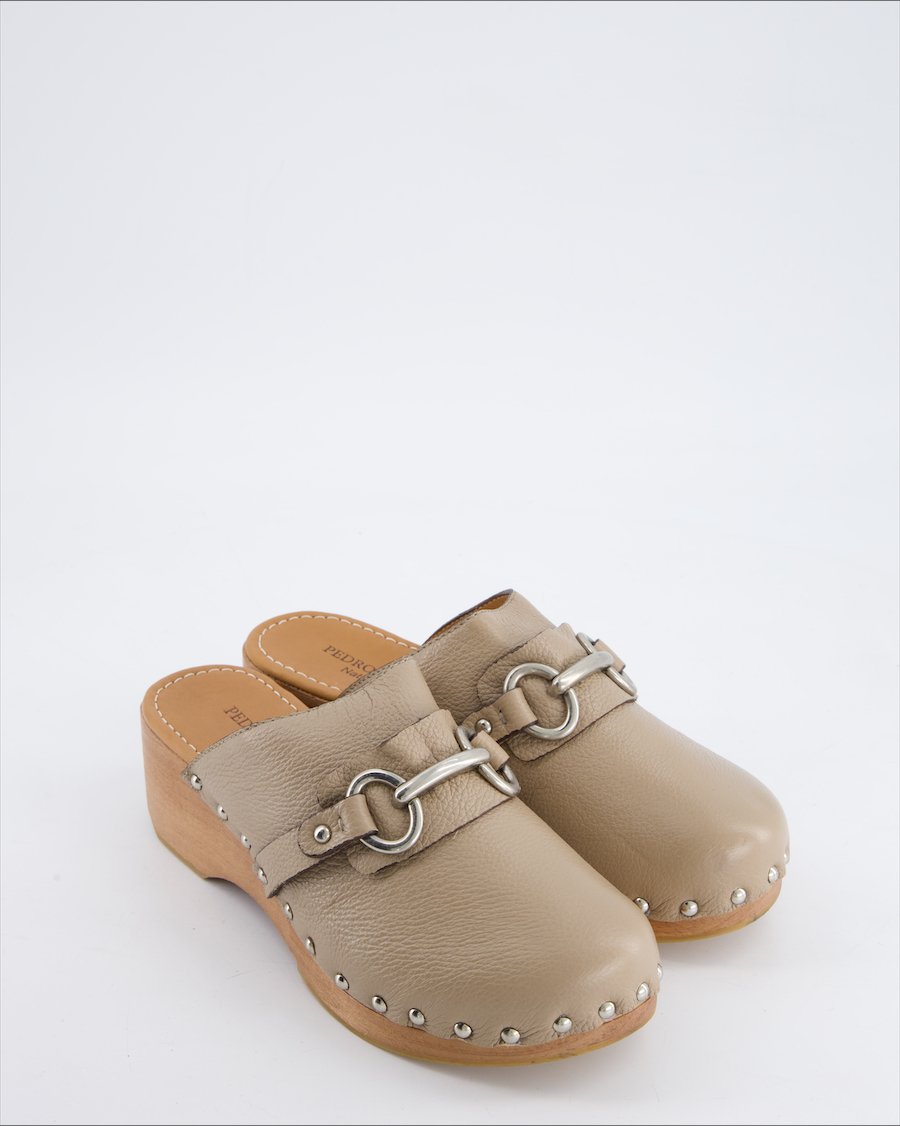 Pedro Miralles Sandals Leather Brown Eu 39
