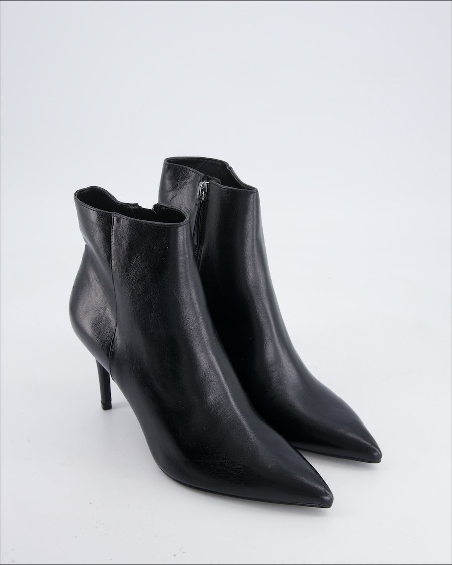 Bershka Boots Leather Black Eu 39