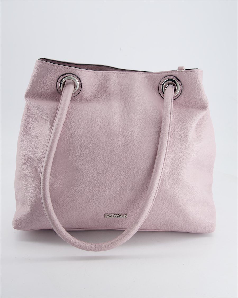 Catwalk Shoulder Bag Leather Purple