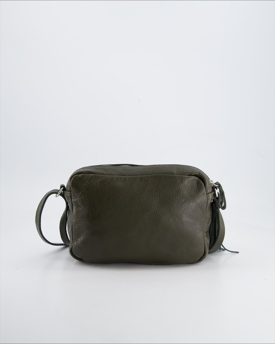 C&A Crossbody Bag Leather Khaki