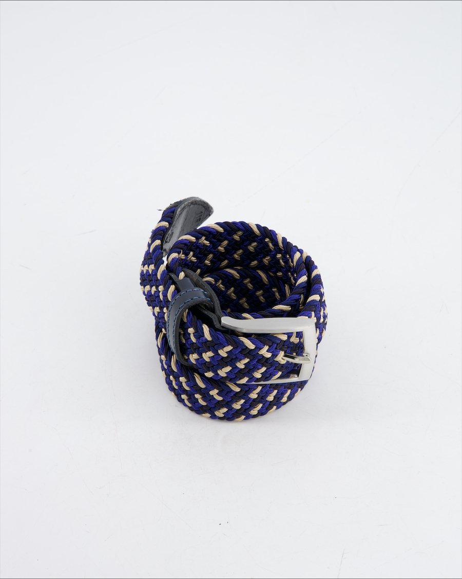 Non Signe / Unsigned Belt Cloth Blue