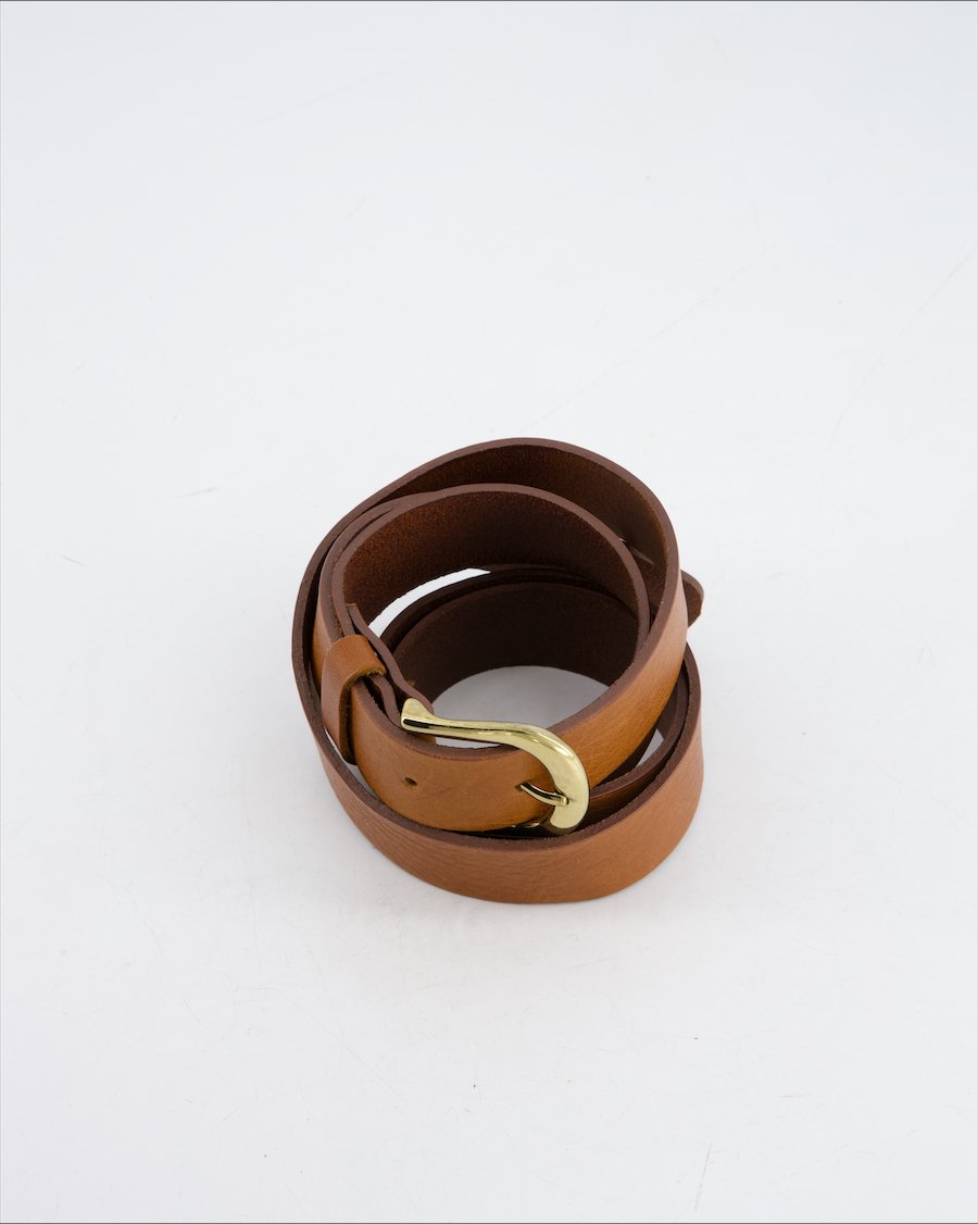H&M Belt Leather Brown