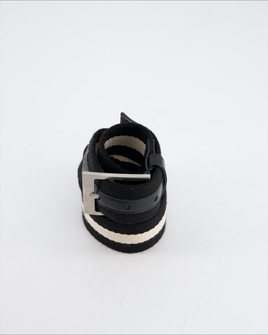Bally Belt Cloth Black