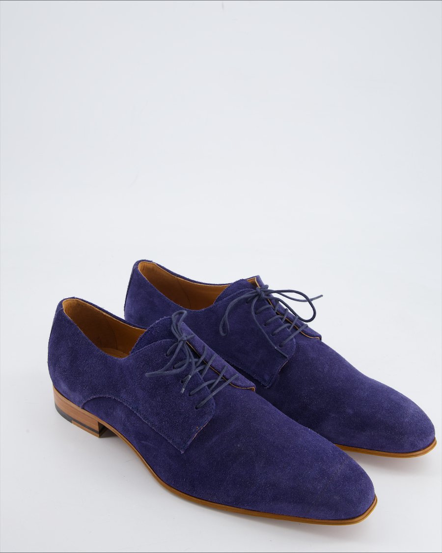 Zign Flats Suede Blue Eu 45