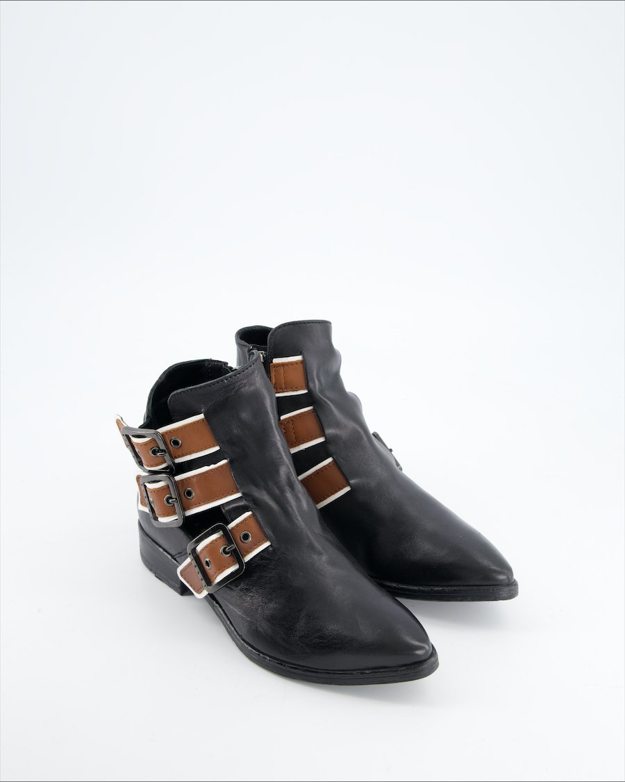 Sisley Boots Leather Black Eu 36