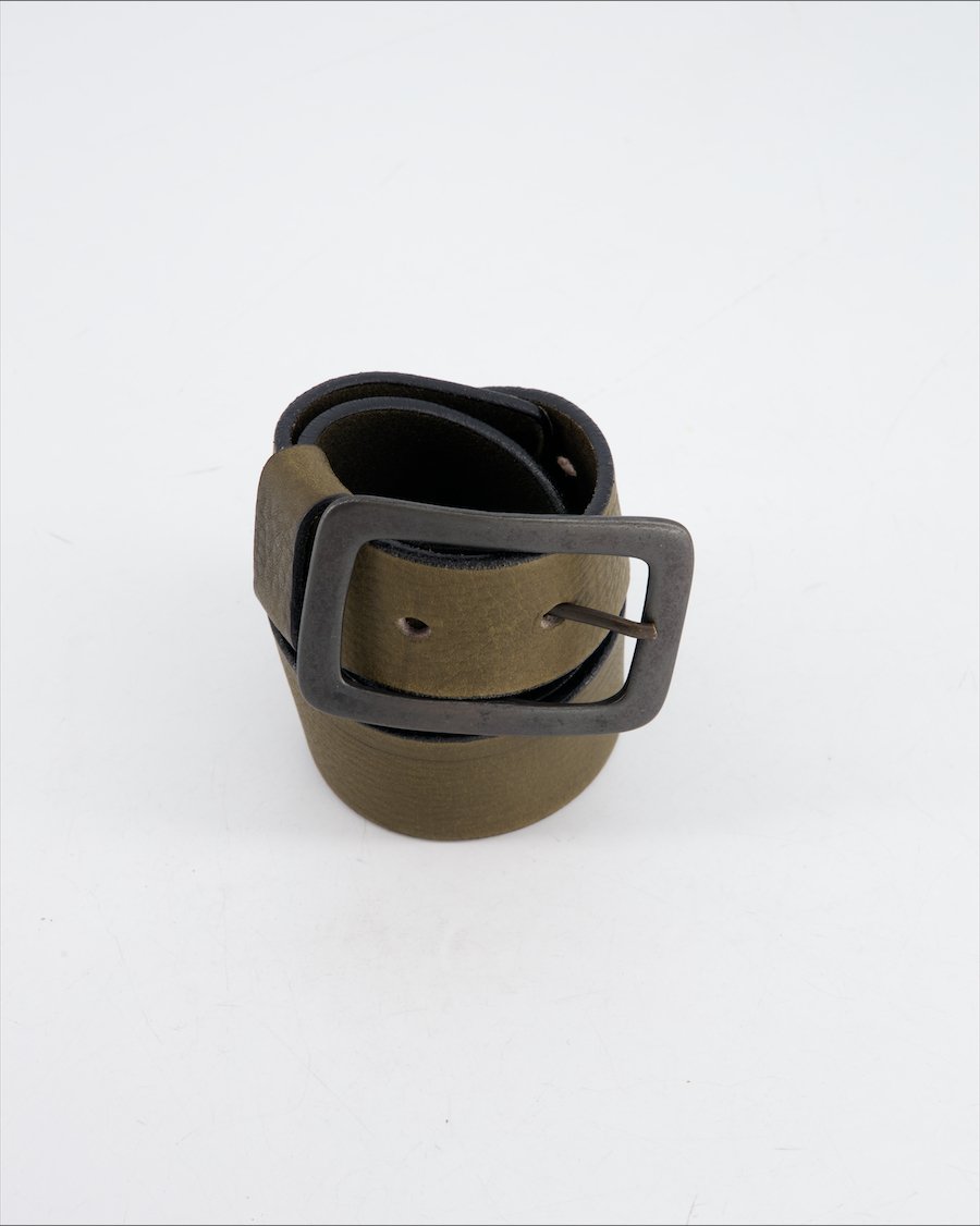 Themata Belt Leather Green