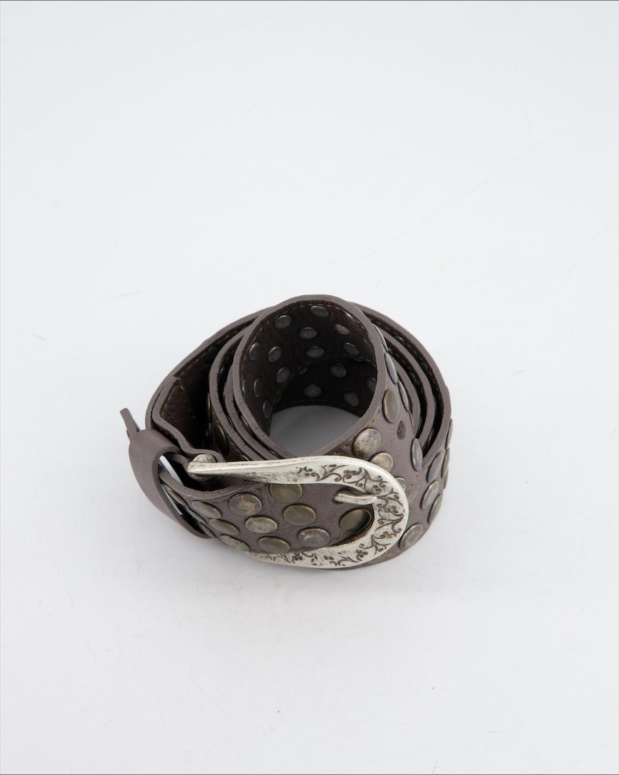 Amapola Belt Leather Brown