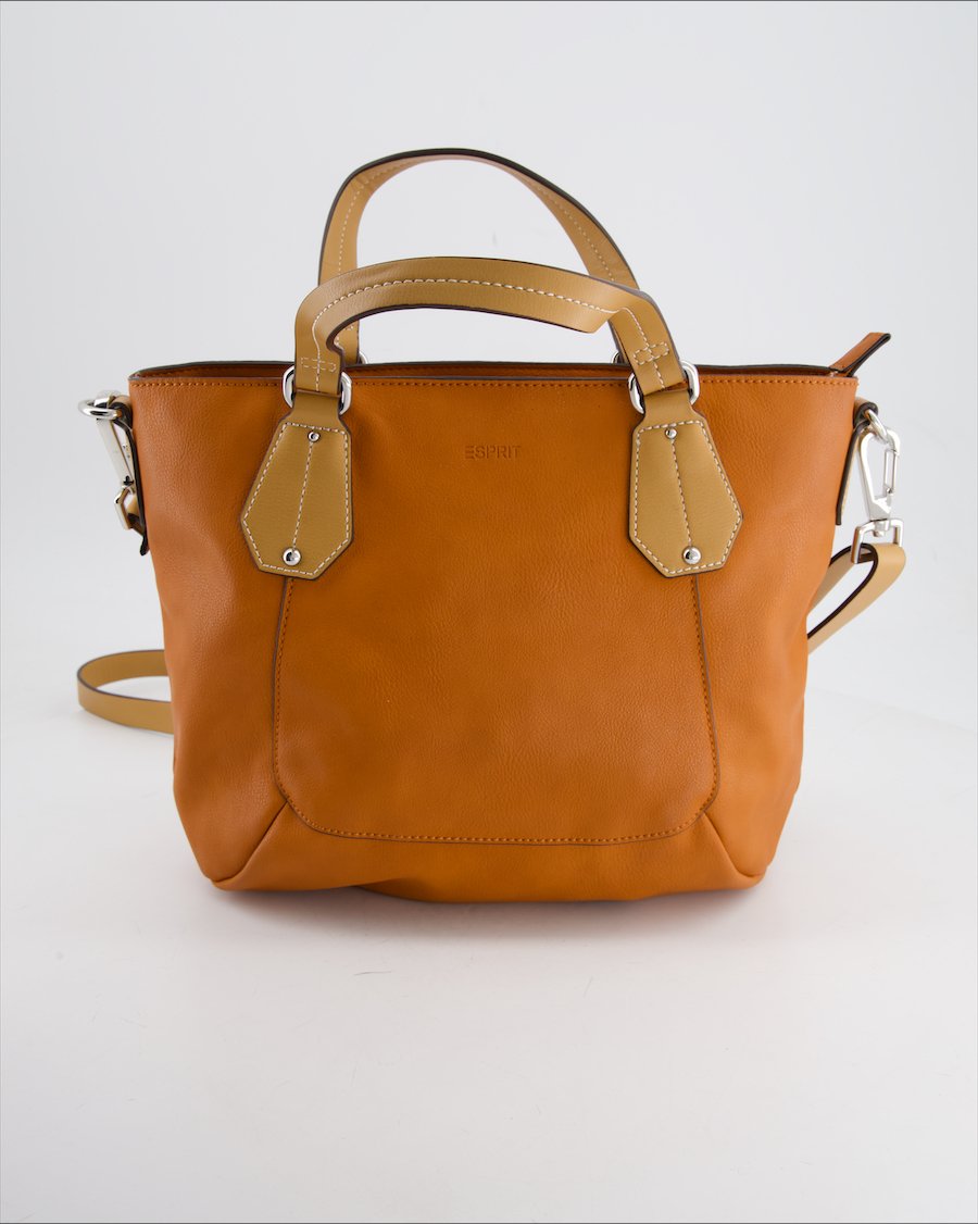Esprit  Handbag Leather Orange