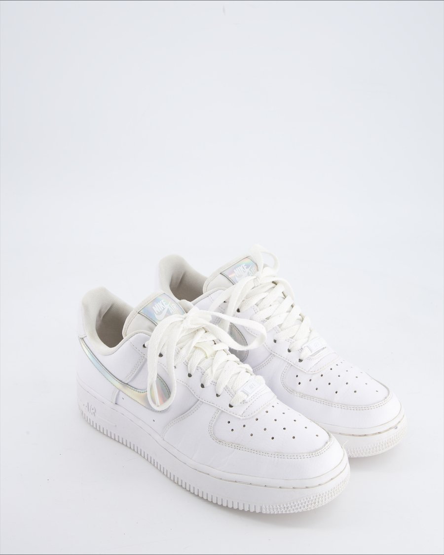 Nike AF1 Trainers Leather White Eu 39