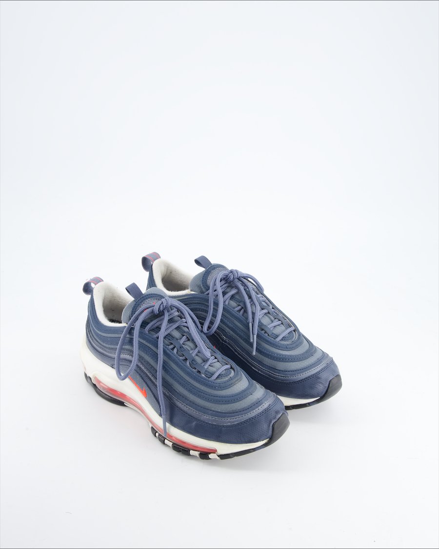 Nike Trainers Leather Blue Eu 38.5