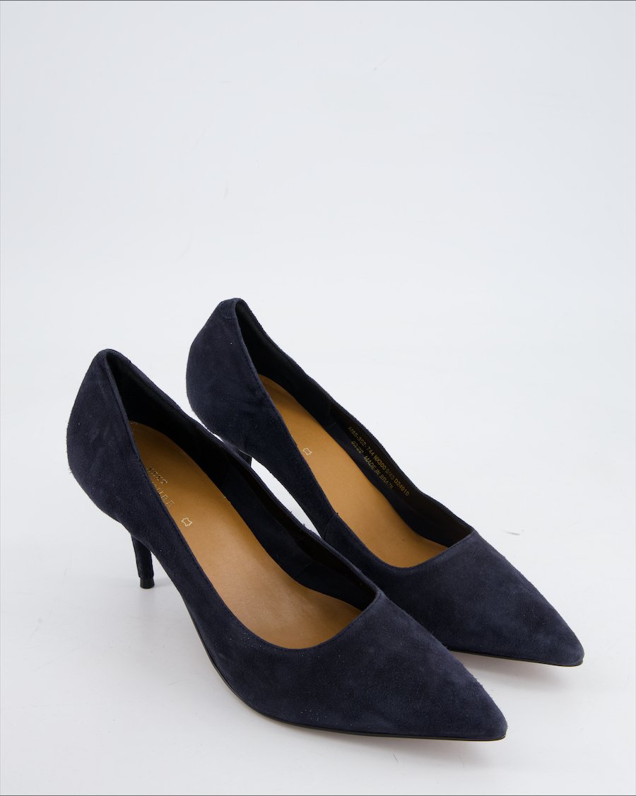 Next Signature Heels Suede Blue Eu 43