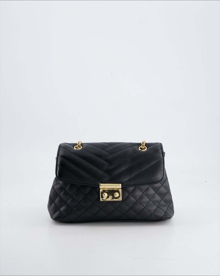 Non Signe / Unsigned Shoulder Bag Polyurethane Black