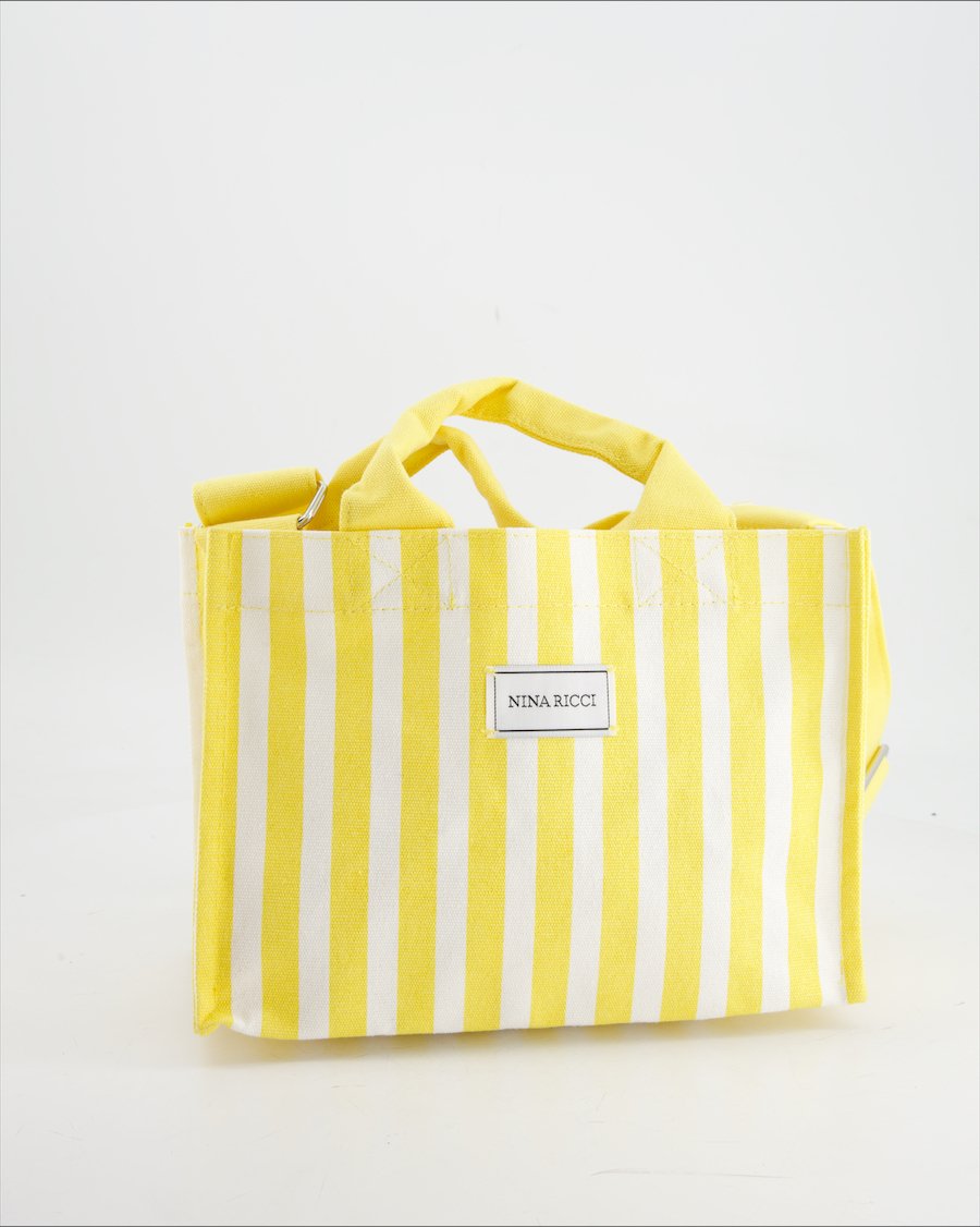 Nina Ricci Handbag Cloth Yellow