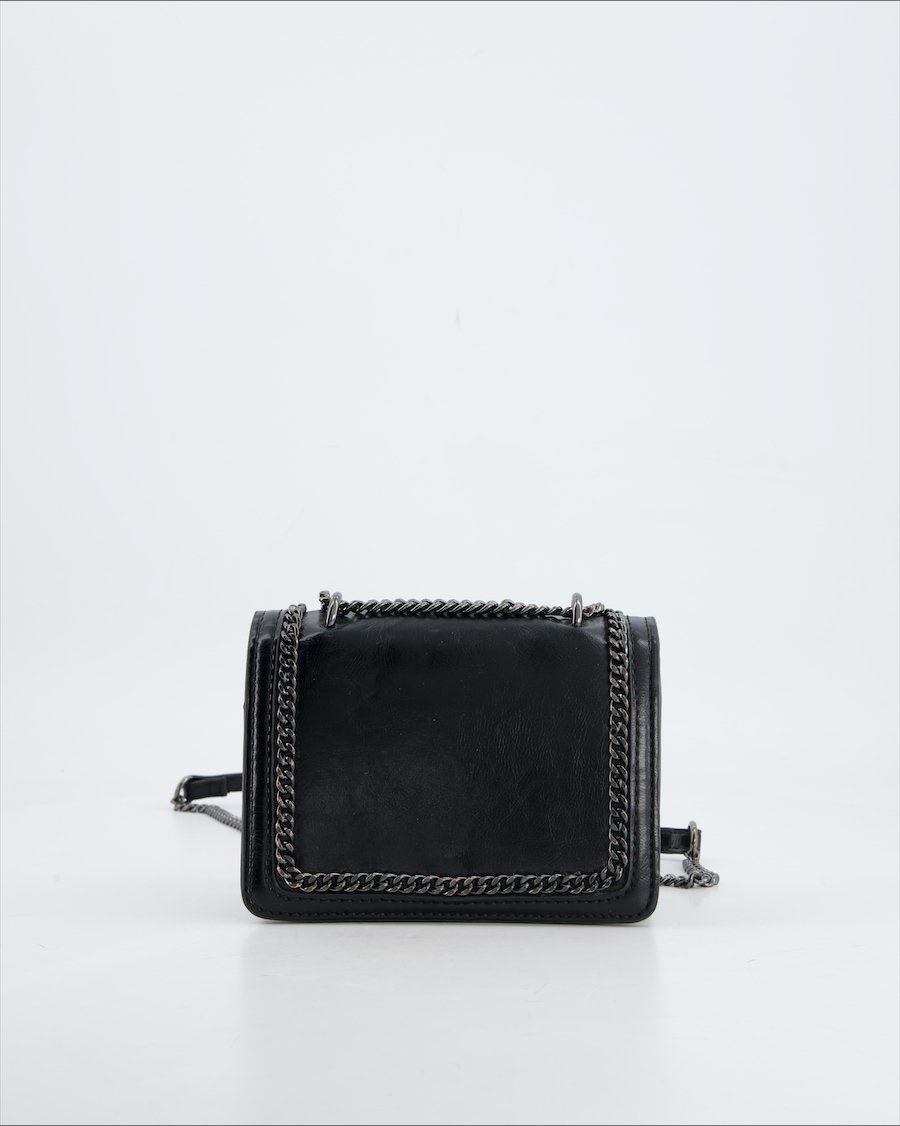 Zara Crossbody Bag Polyurethane Black