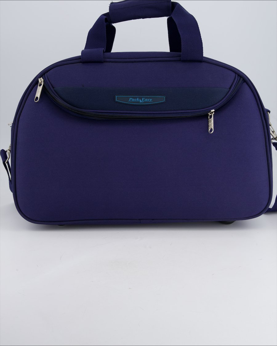 Pack Easy Handbag Cloth Blue
