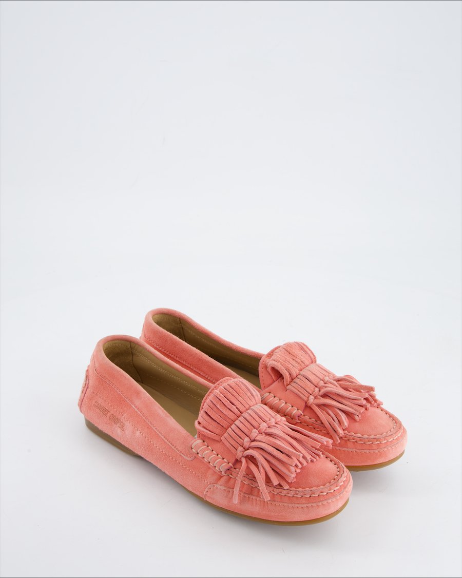 Candice Cooper Flats Suede Pink Eu 37