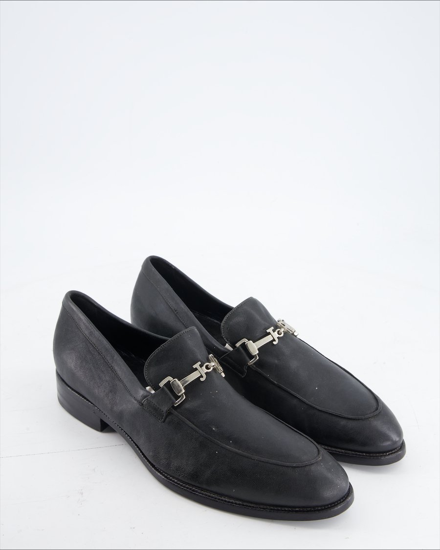 John Richmond Flats Leather Black Eu 41