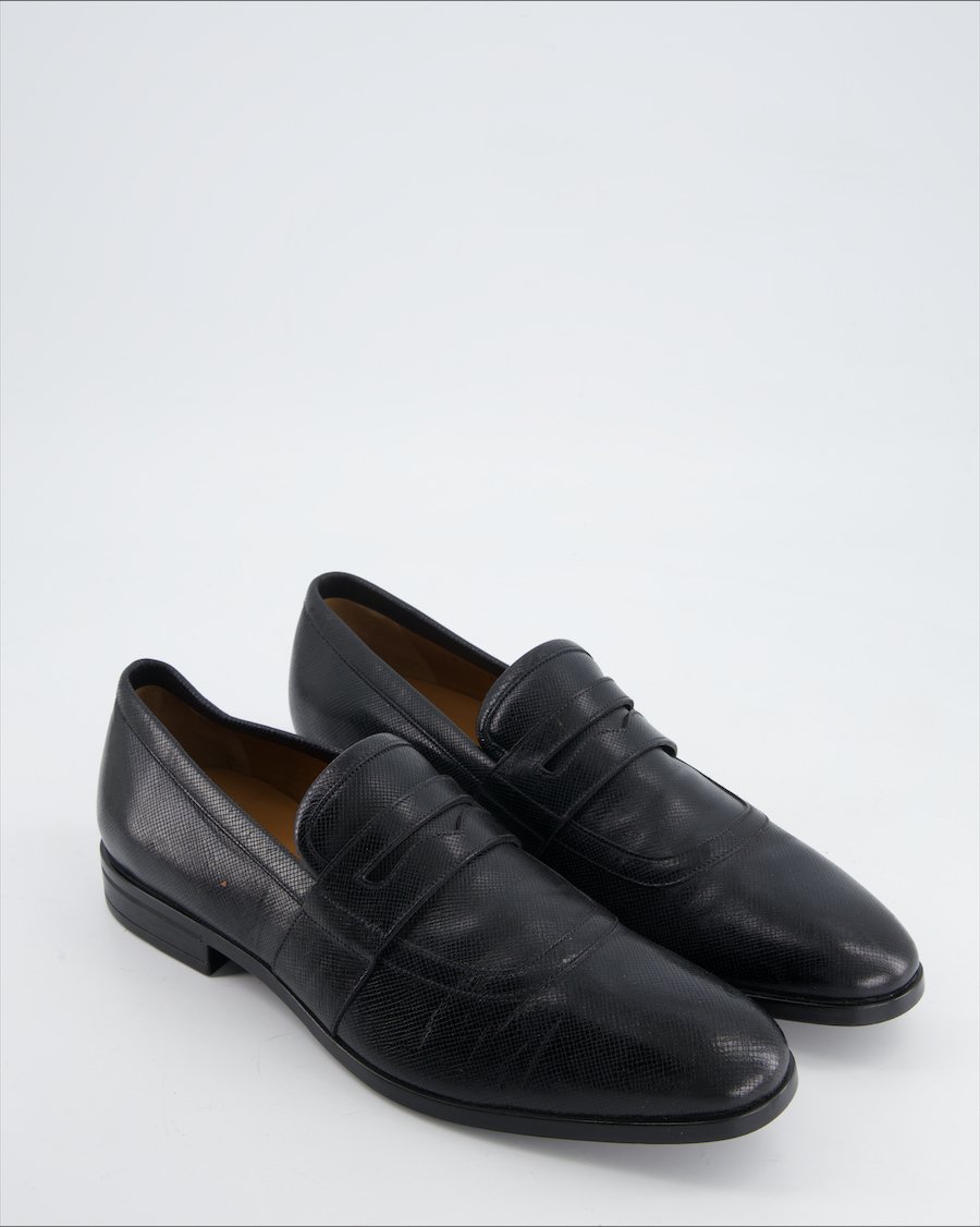 Bally Flats Leather Black Eu 42