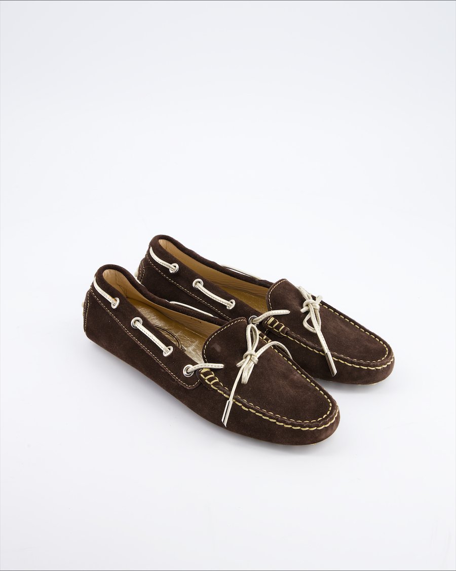 Tod's Flats Velvet Brown EU 36.5