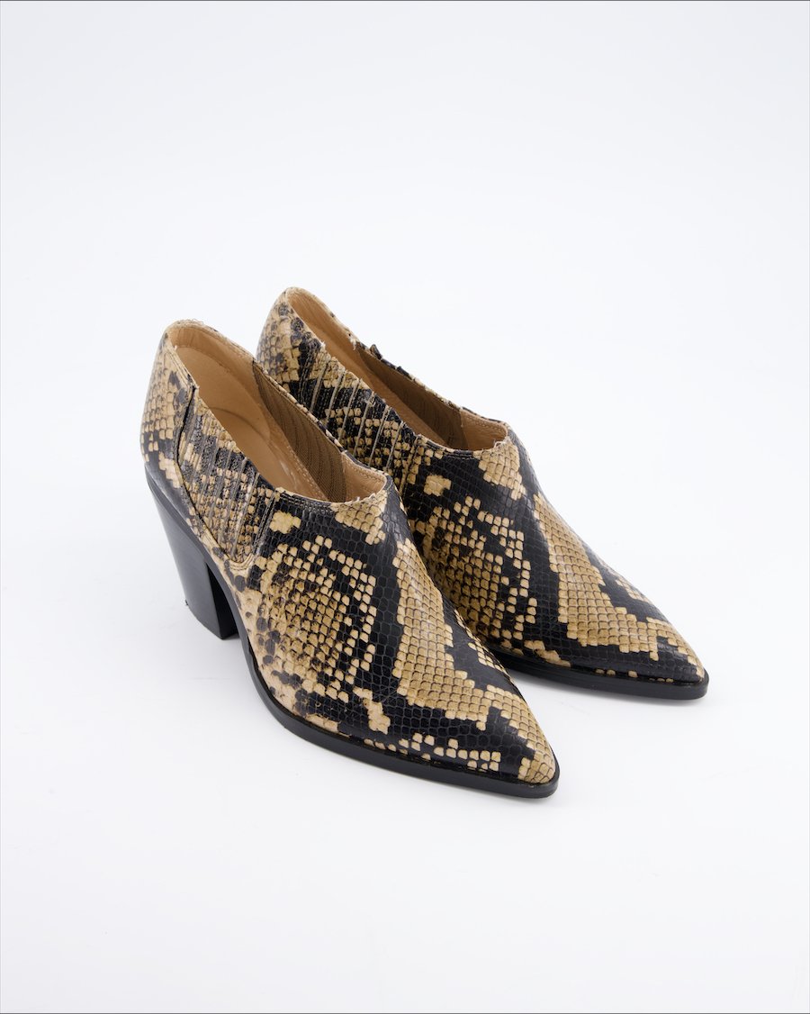 Uterque Heels Leather Brown eu 36