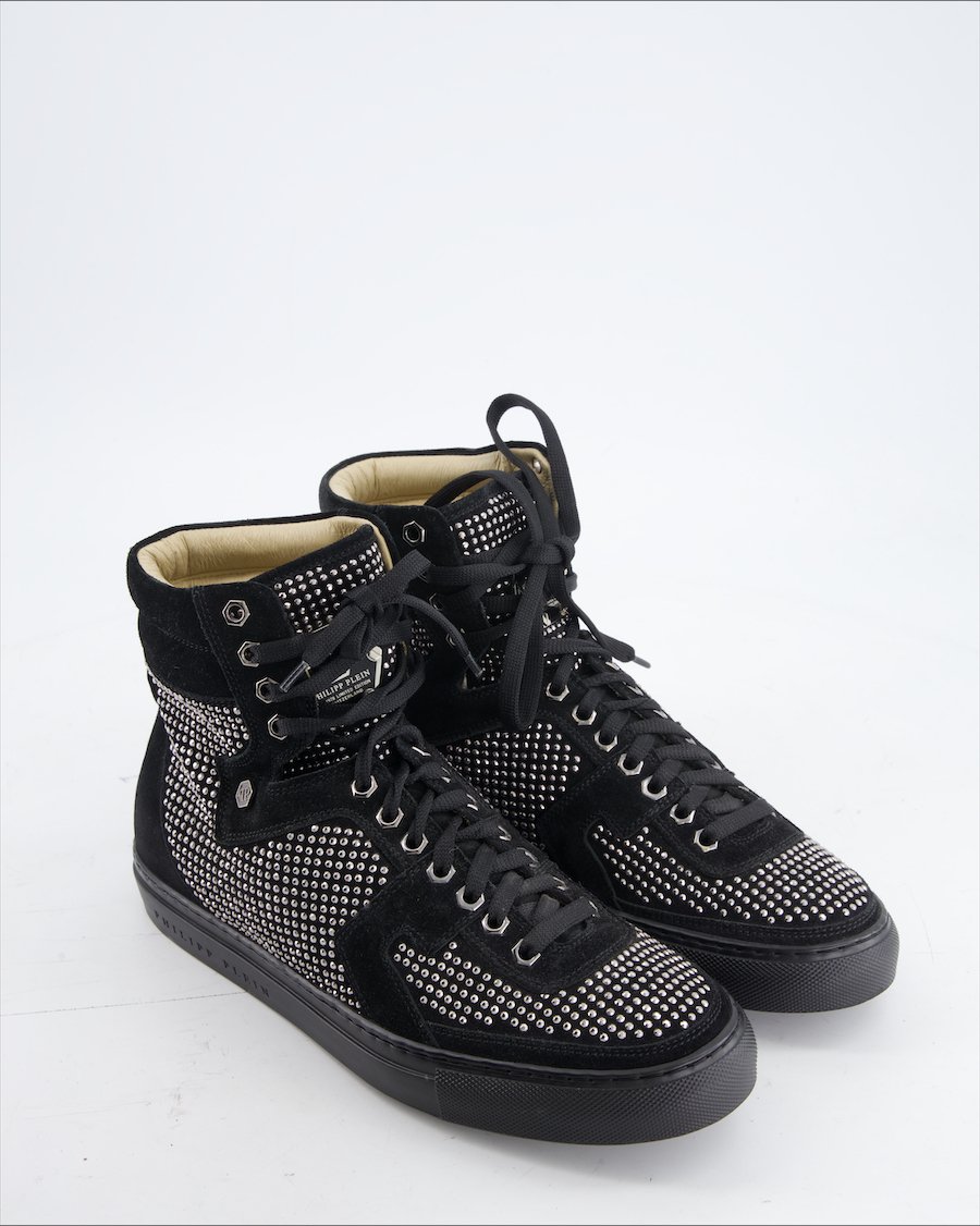 Philipp Plein Trainers Suede Black Eu 40