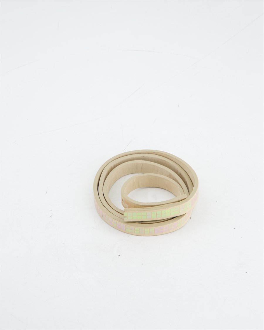 Strenesse Belt Leather Beige