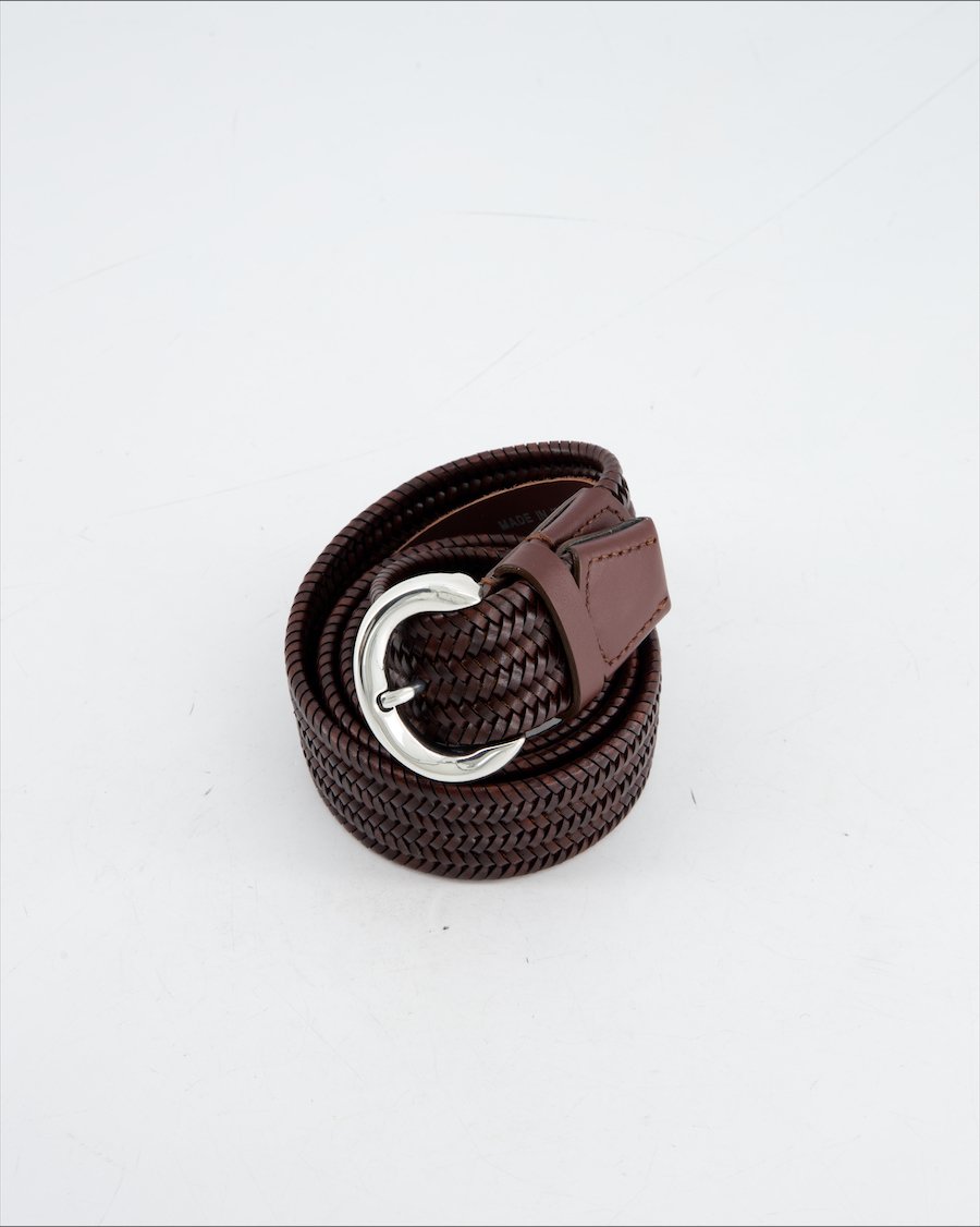 Weekend Max Mara Belt Leather Brown