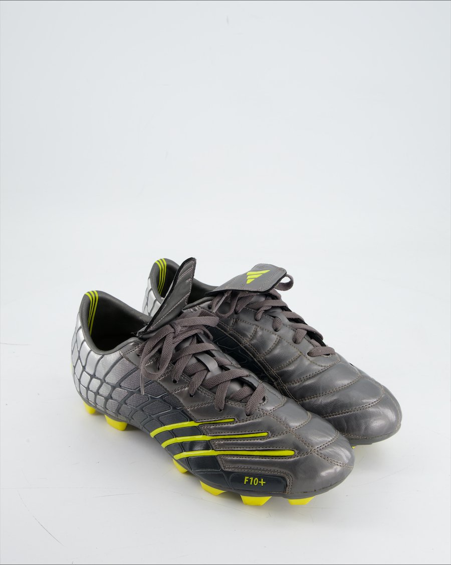 Adidas F10+ Trainers Leather Grey Eu 44