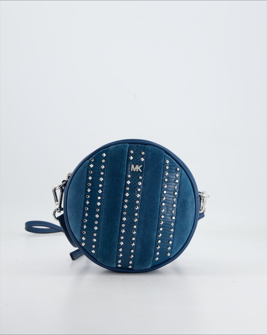 Michael Kors Crossbody Bag Leather Blue