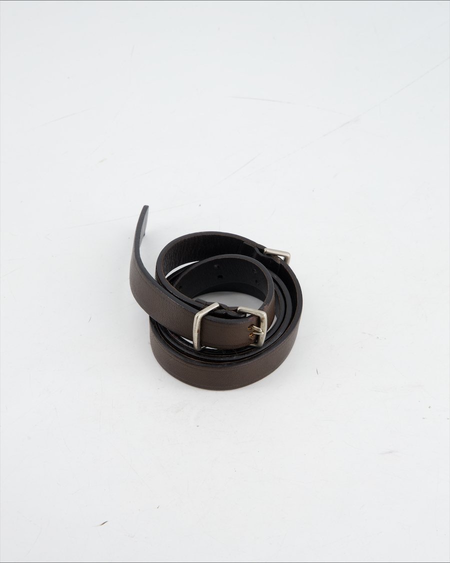 Jil Sander Belt Leather Brown