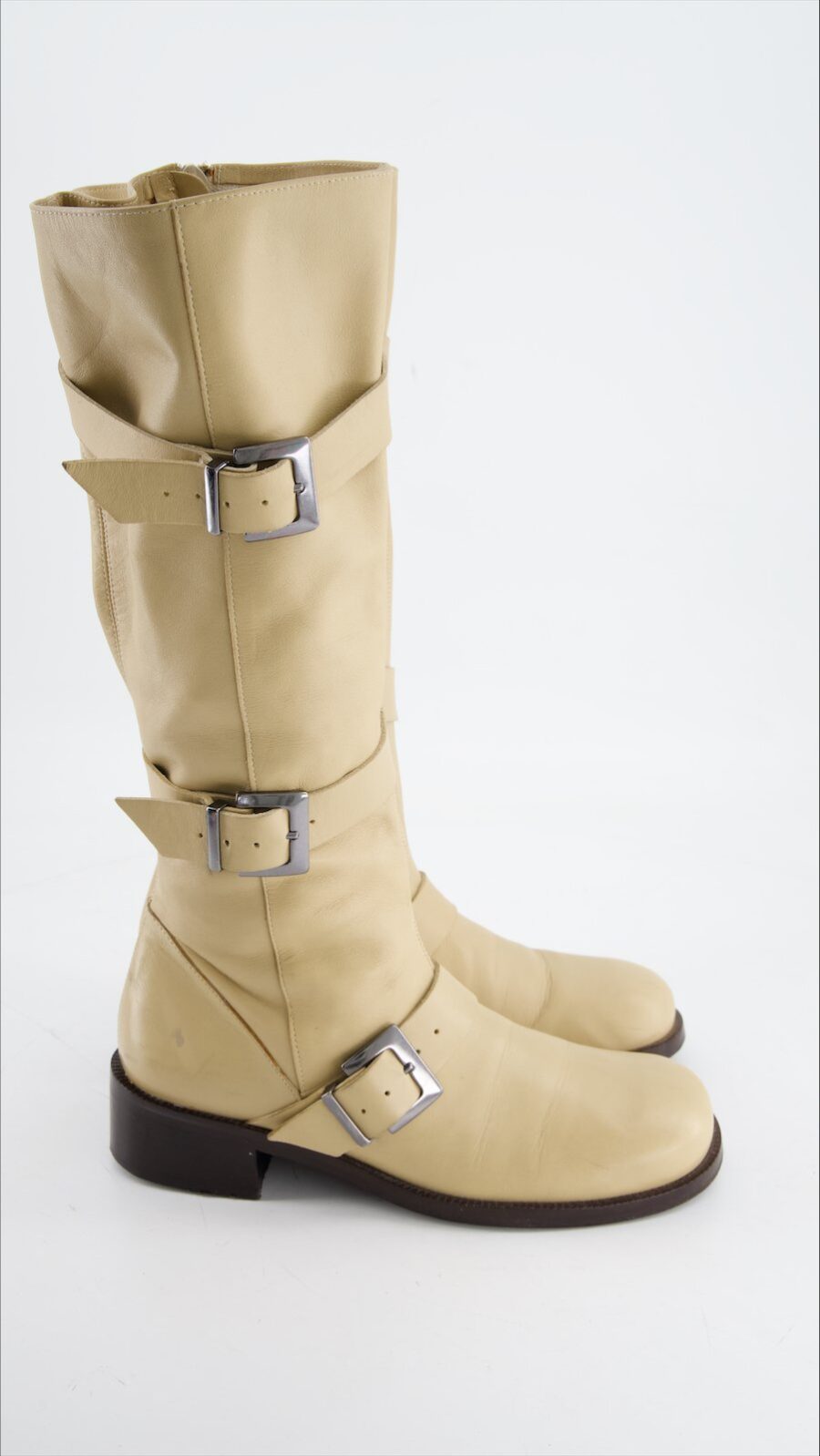 Max&Co Boots Leather Beige Eu 37