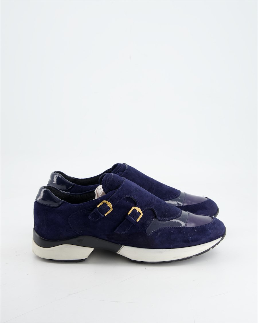 Tod's Trainers Suede Blue Eu 38.5