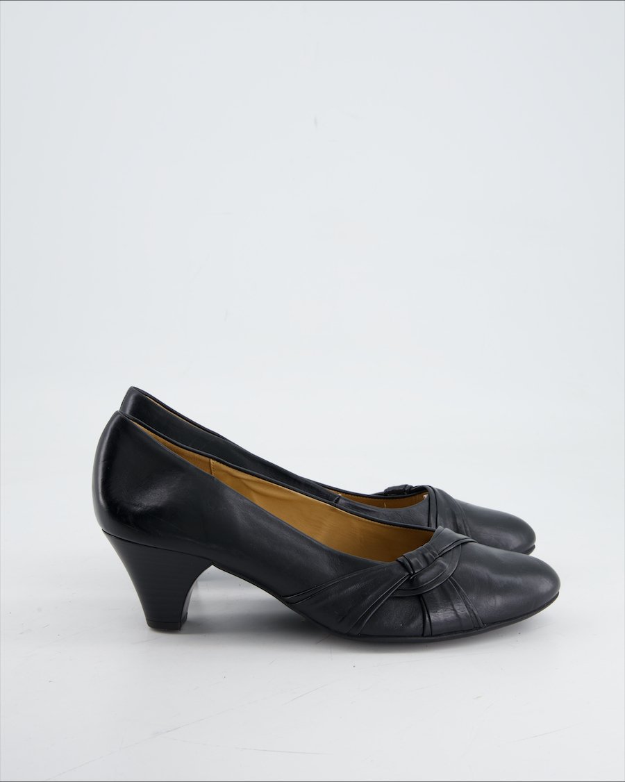 Gabor Heels Leather Black Eu 39