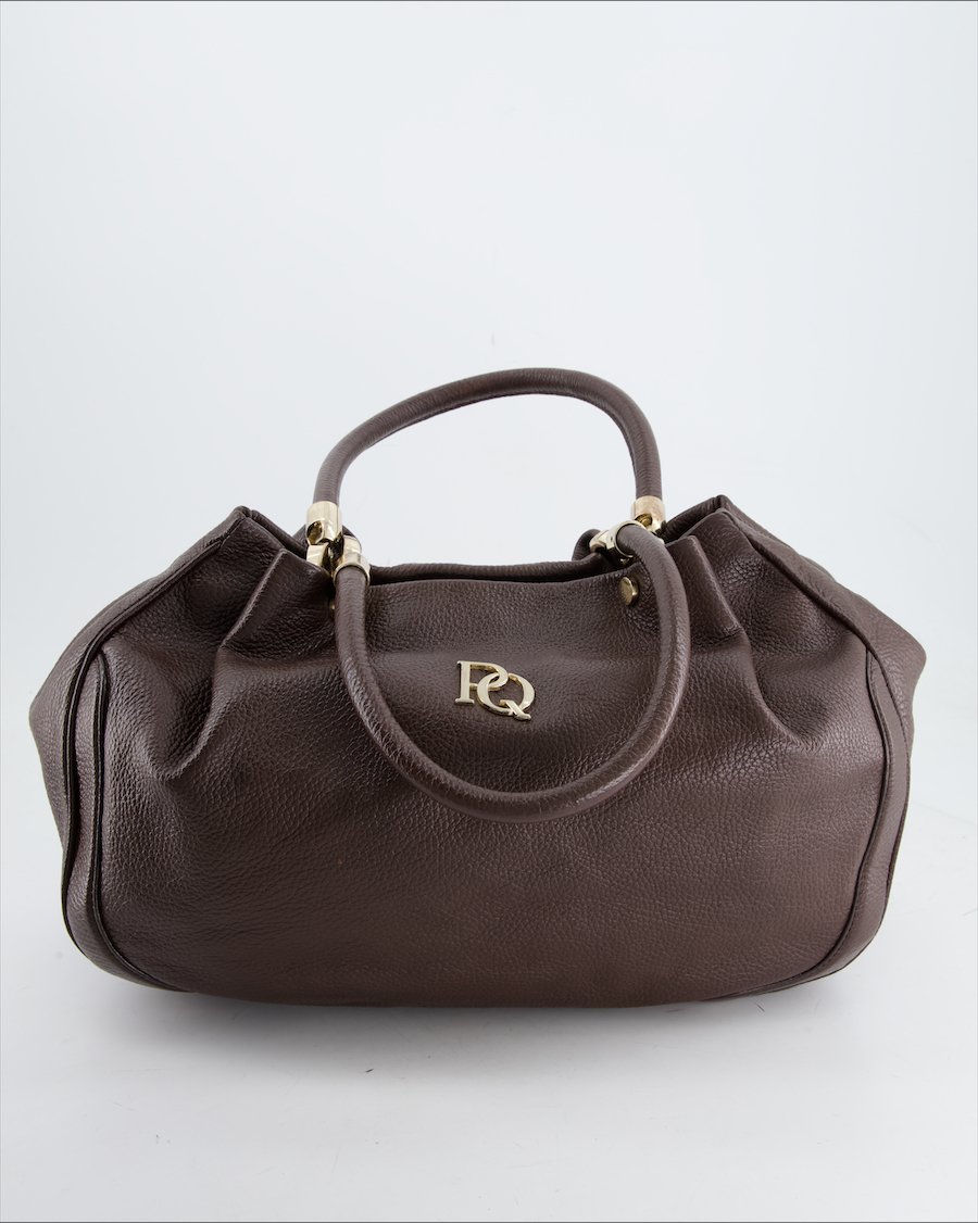Pons Quintana Shoulder Bag Leather Brown
