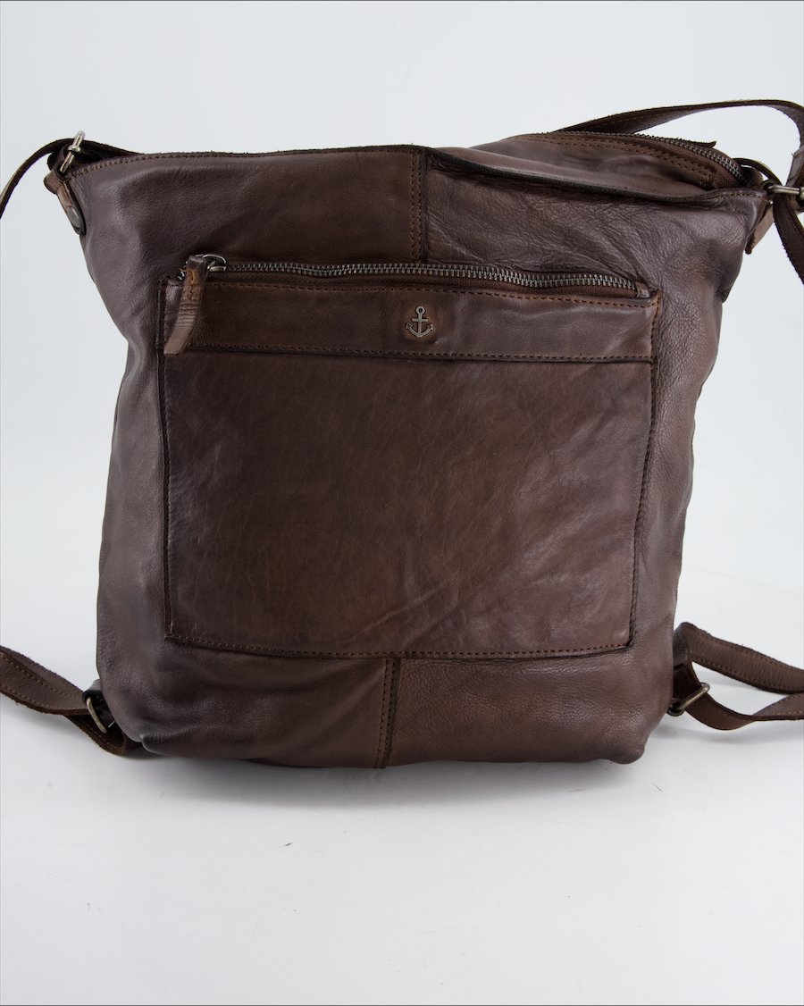 Harbour Crossbody Bag Leather Brown